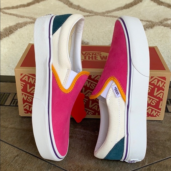 VANS CLASSIC SLIP ON PLATFORM MINI CORD WMNS - Picture 13 of 16